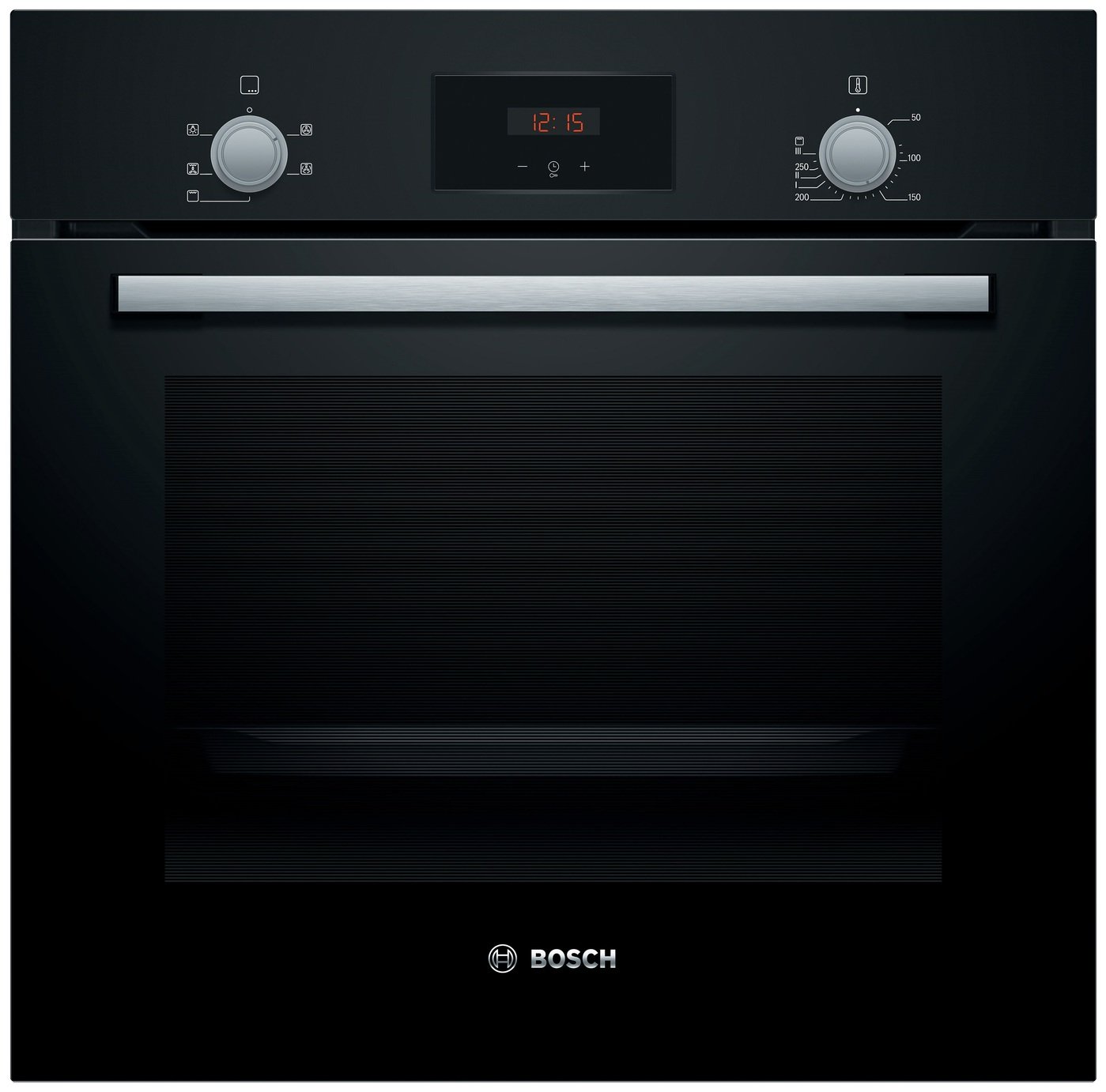 Bosch HHF113BA0B 60cm Built In Single Electric Oven - Black