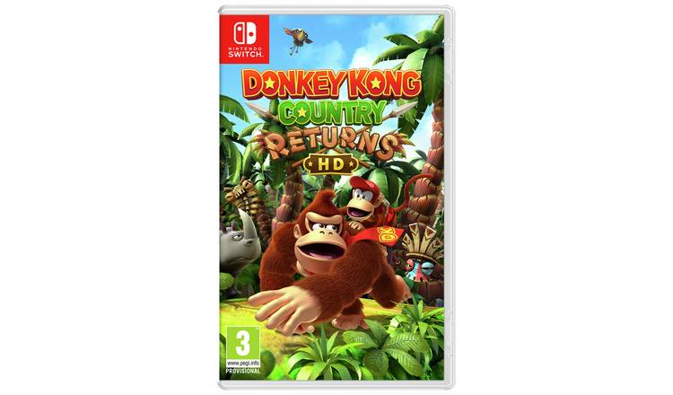 Donkey Kong Country Returns HD Switch Game Pre-Order