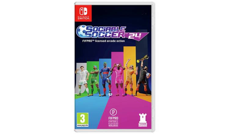 Sociable Soccer 24 Nintendo Switch Game