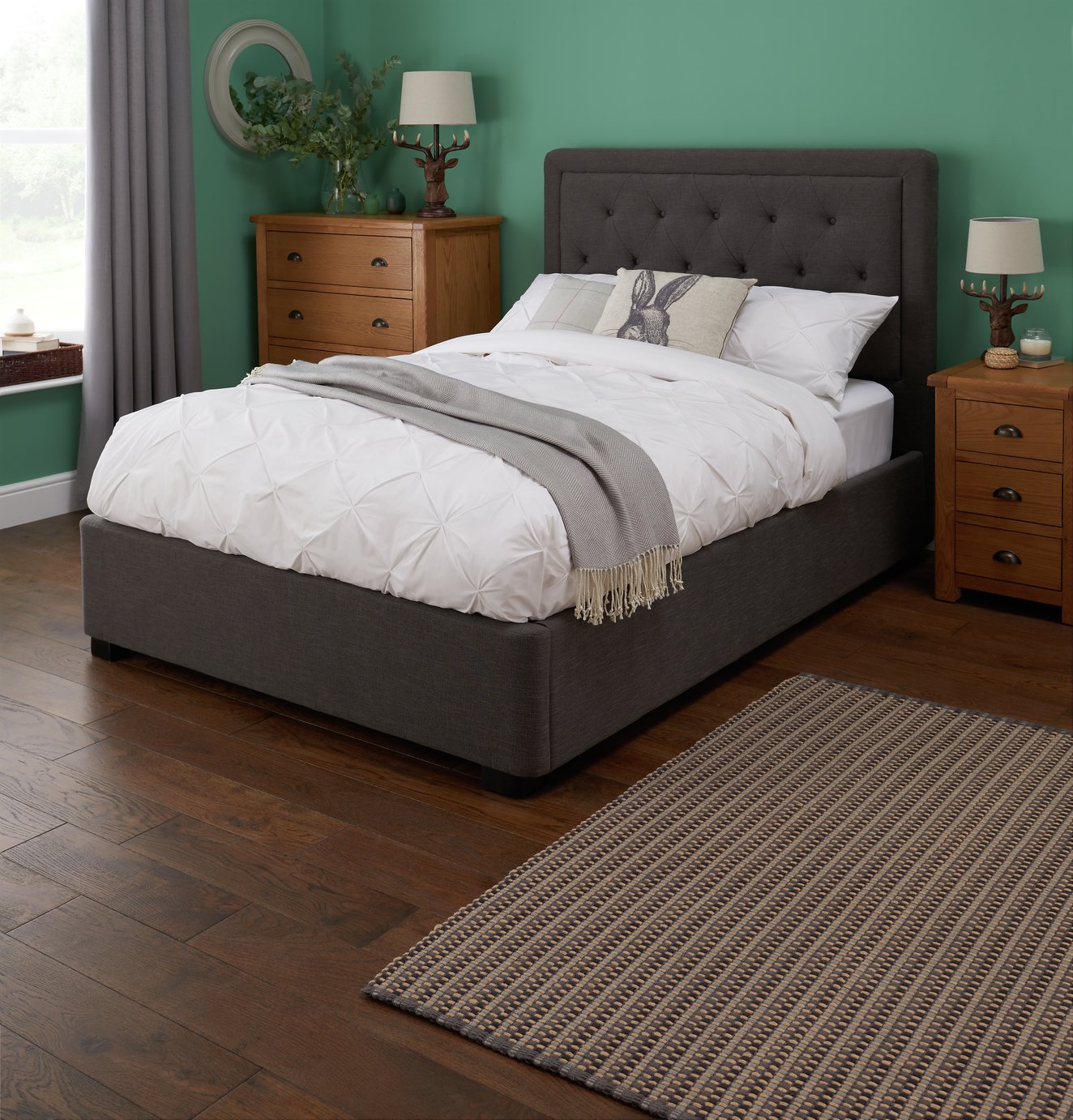 Argos Home Appleby Kingsize Ottoman Bed Frame Review