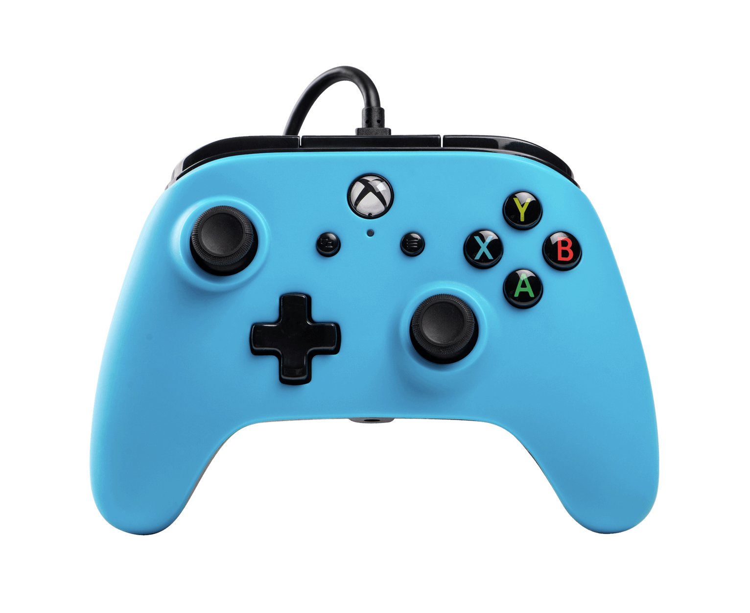 PowerA Wired Xbox One Controller - Blue (2655147) | Argos Price Tracker ...