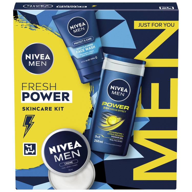NIVEA MEN Fresh Power Skincare Gift Set 0