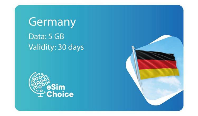 eSimChoice Germany Travel eSIM - 30 Days - 5GB