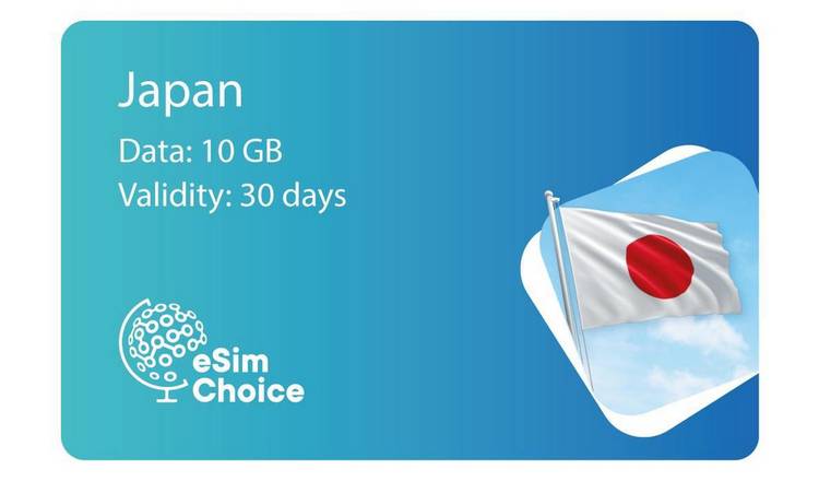 XeSIM Japan 10GB 30 Days