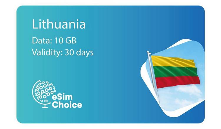 XeSIM Lithuania 10GB 30 Days