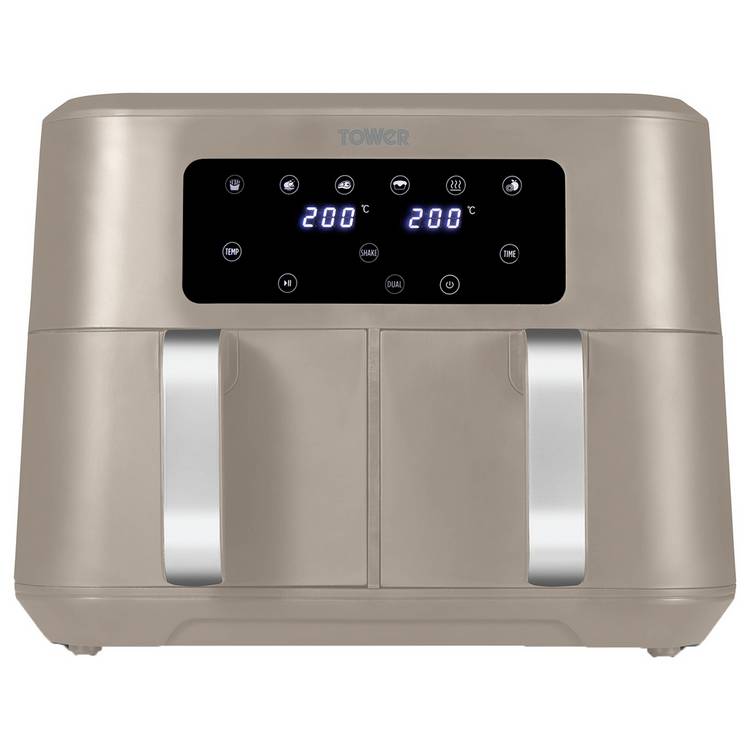 Tower Vortx T17137MSH 8.5L Air Fryer - Latte 0