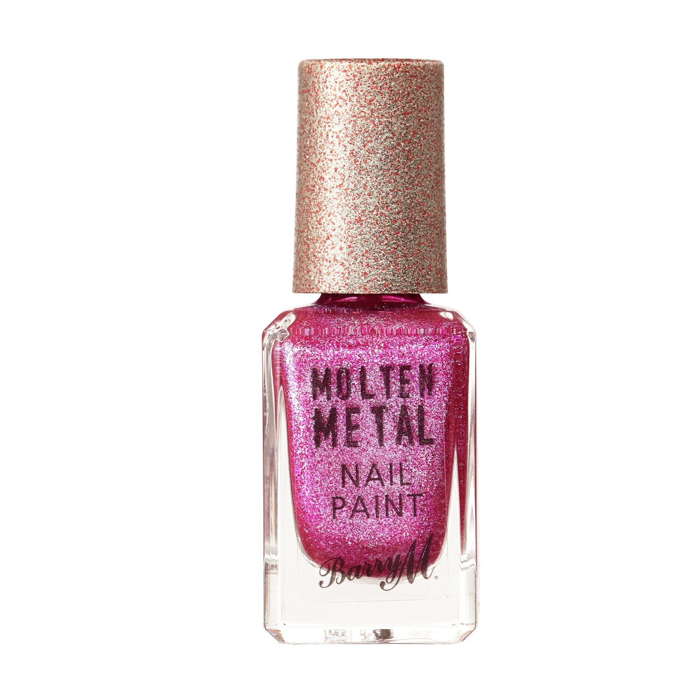 Barry M Cosmetics Molten Metal Nail Paint - Fuschia Kiss