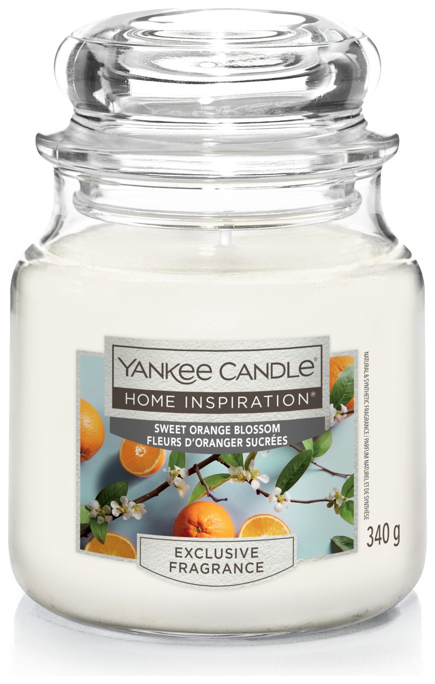 Yankee Home Inspiration Medium Candle - Sweet Orange Blossom