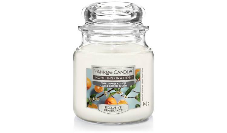 Buy Yankee Home Inspiration Medium Candle - Sweet Orange Blossom ...