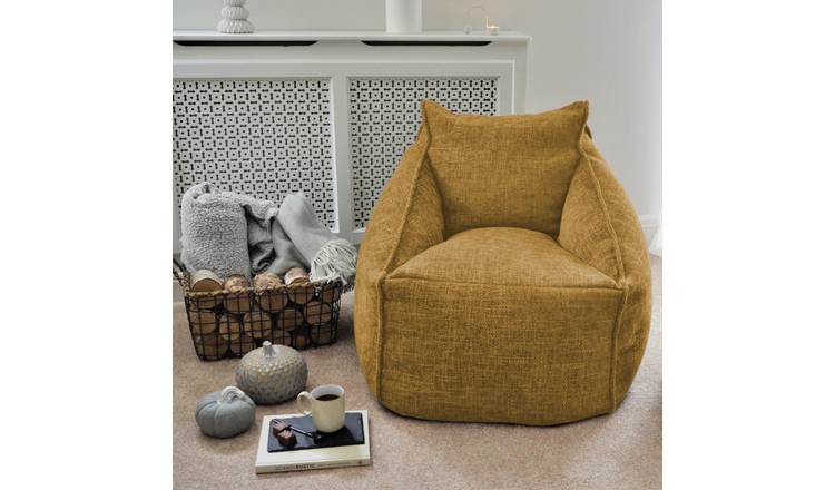 Argos deals mustard chair