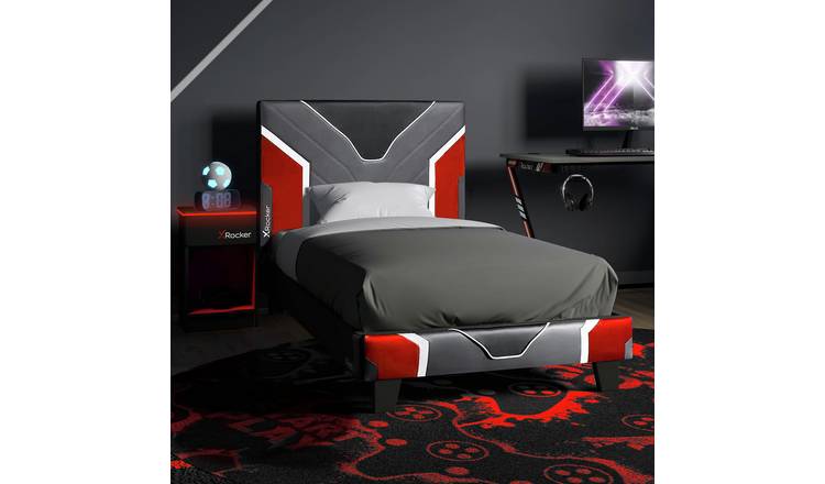 X Rocker Chromis Single Bed in a Box - Red