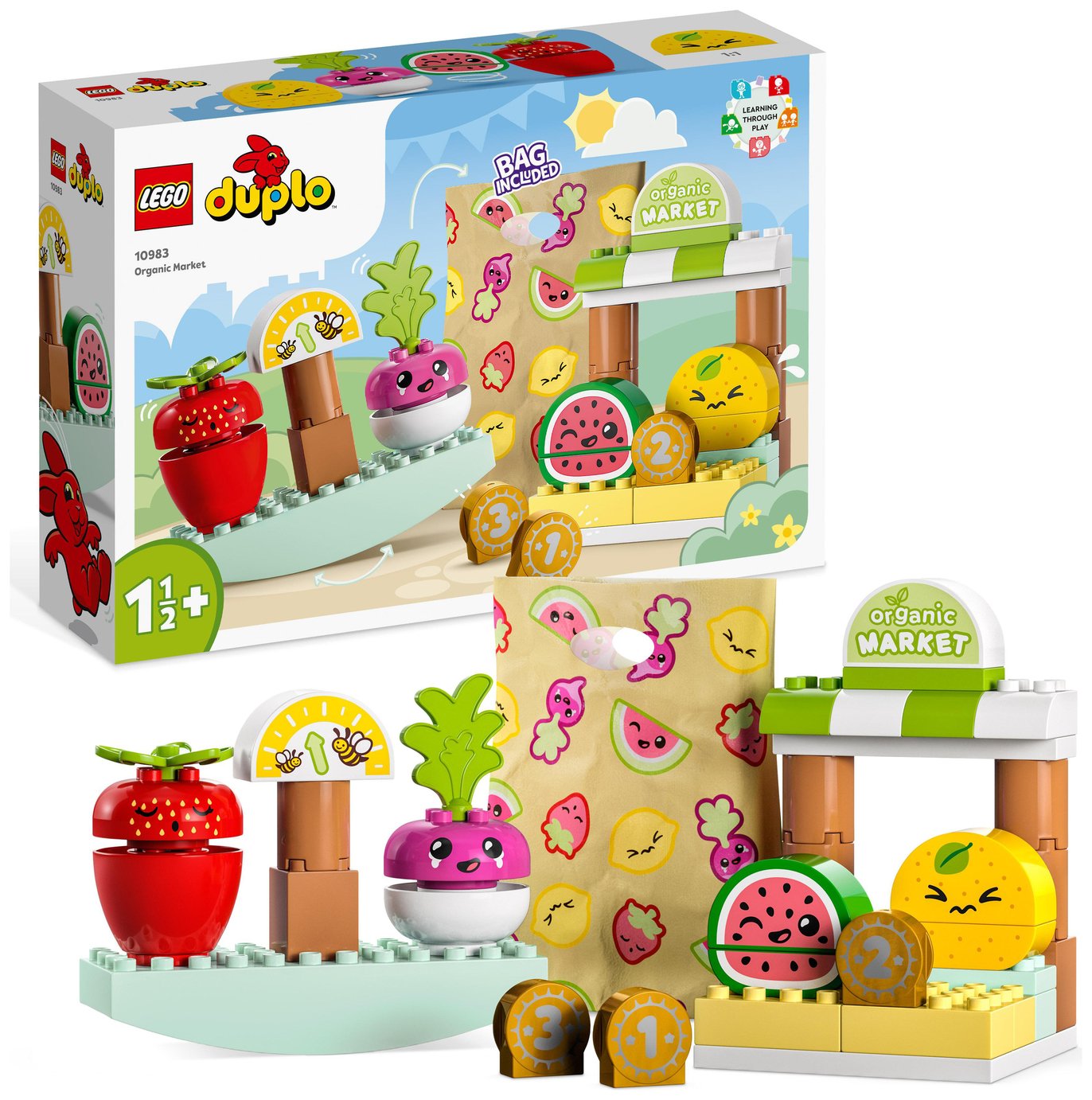 LEGO DUPLO My First Organic Market Toddler Toys 10983 review