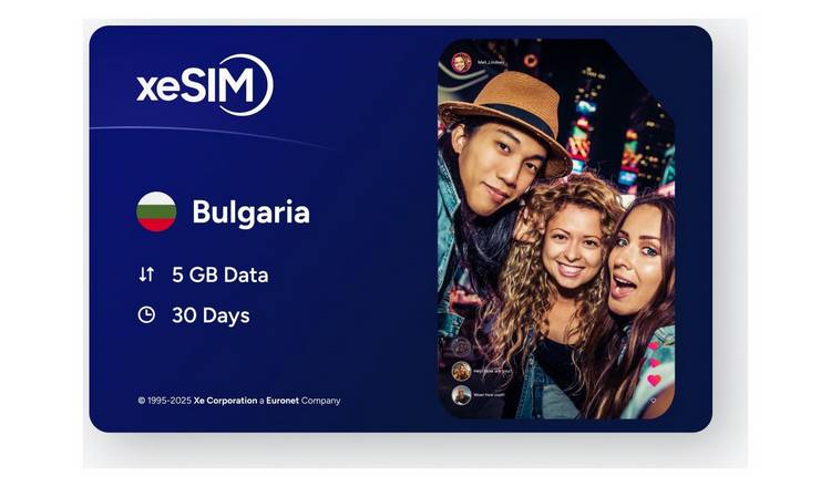 XeSIM Bulgaria 5GB 30 Days