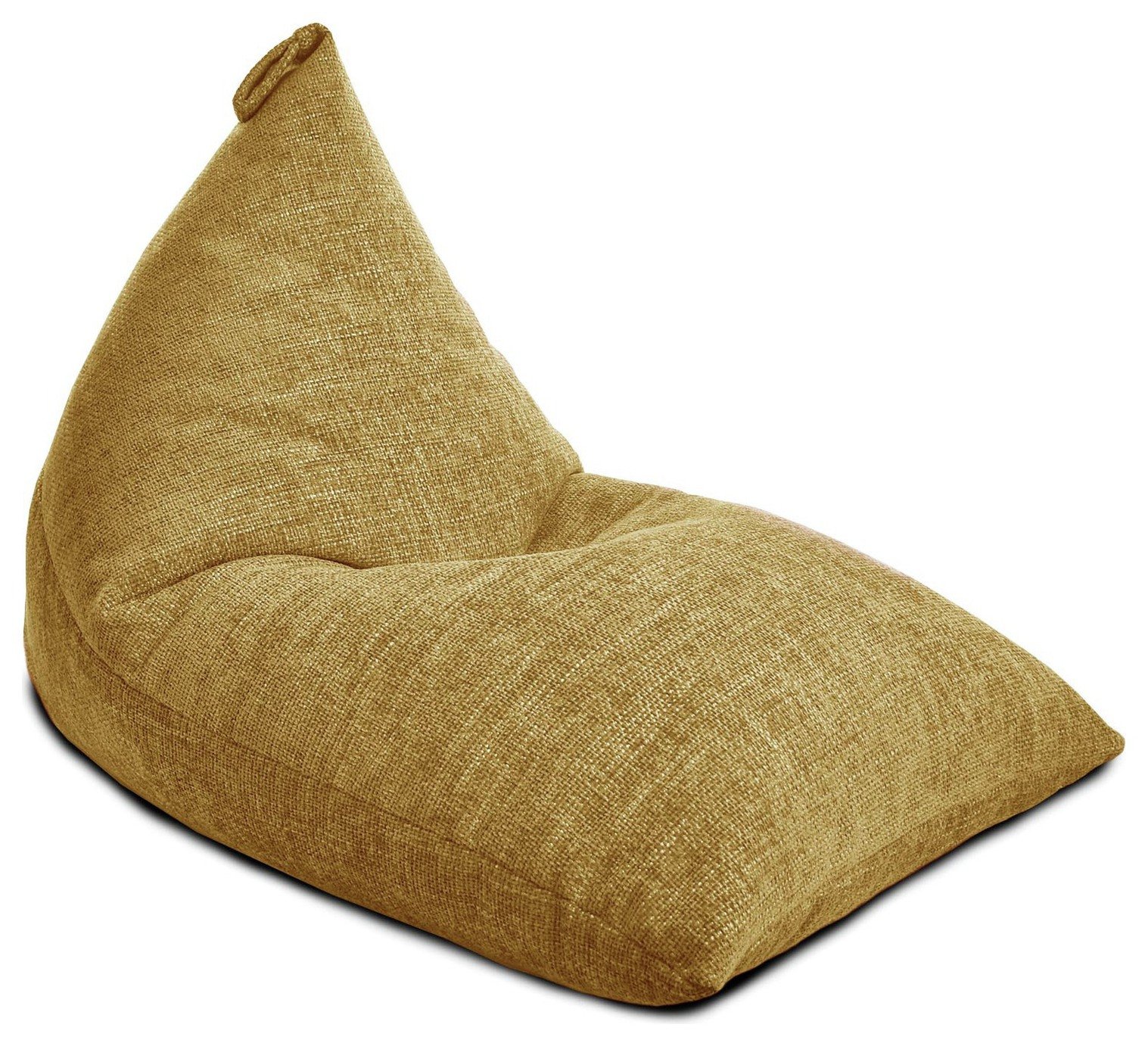 rucomfy Humbug Fabric Bean Bag - Mustard