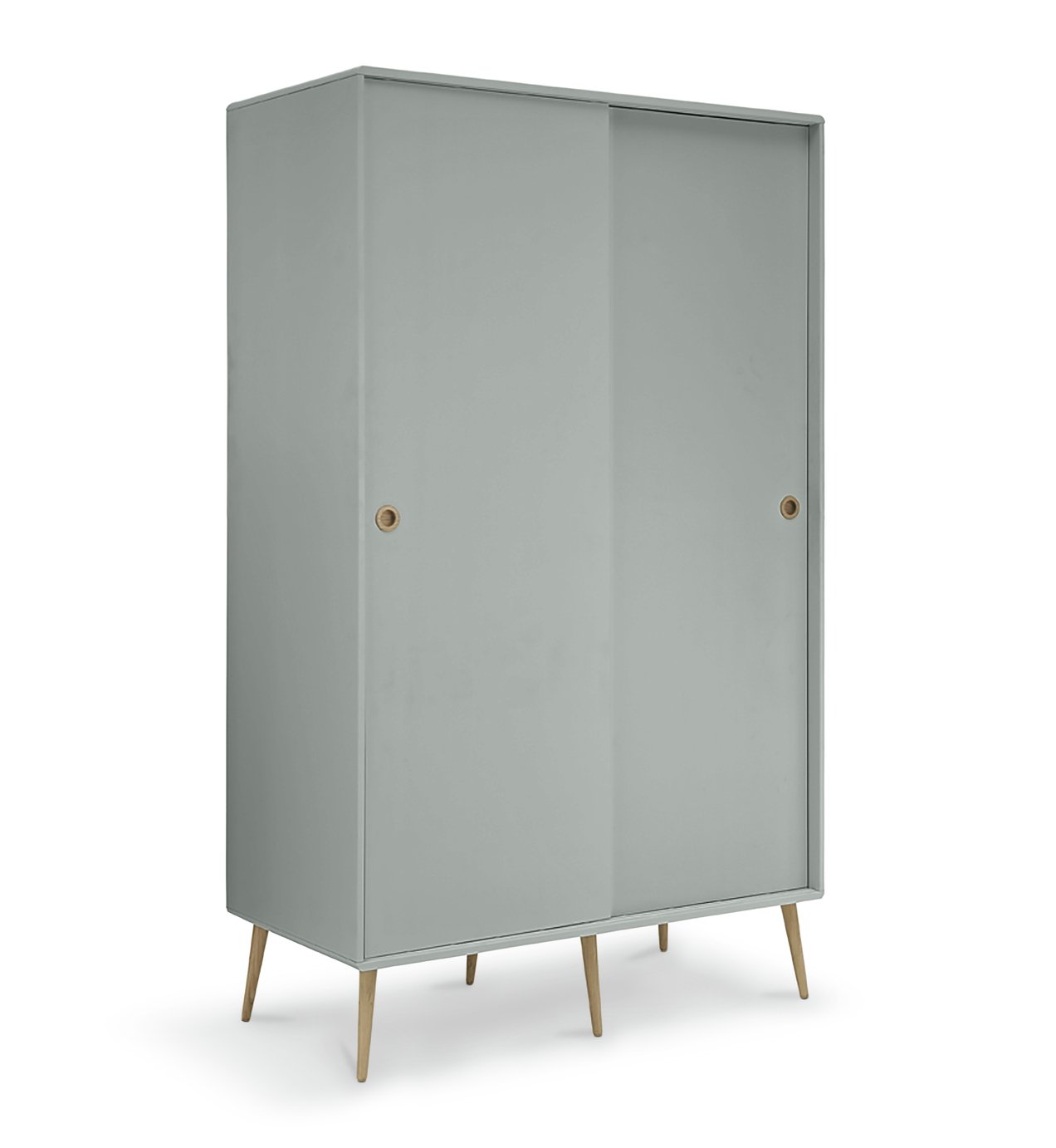  Softline 2 Door Sliding Wardrobe - Soft Grey