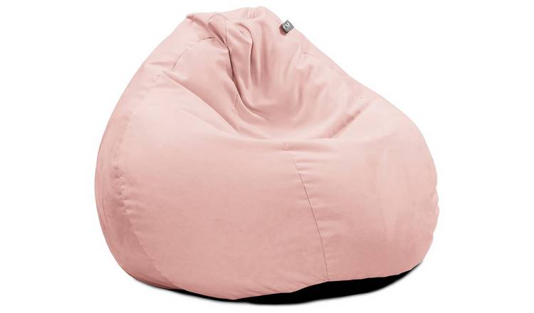 Pink and deals grey bean bag