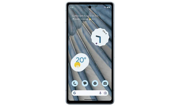 Buy SIM Free Google Pixel 7a 5G 128GB Mobile Phone - Sea Blue