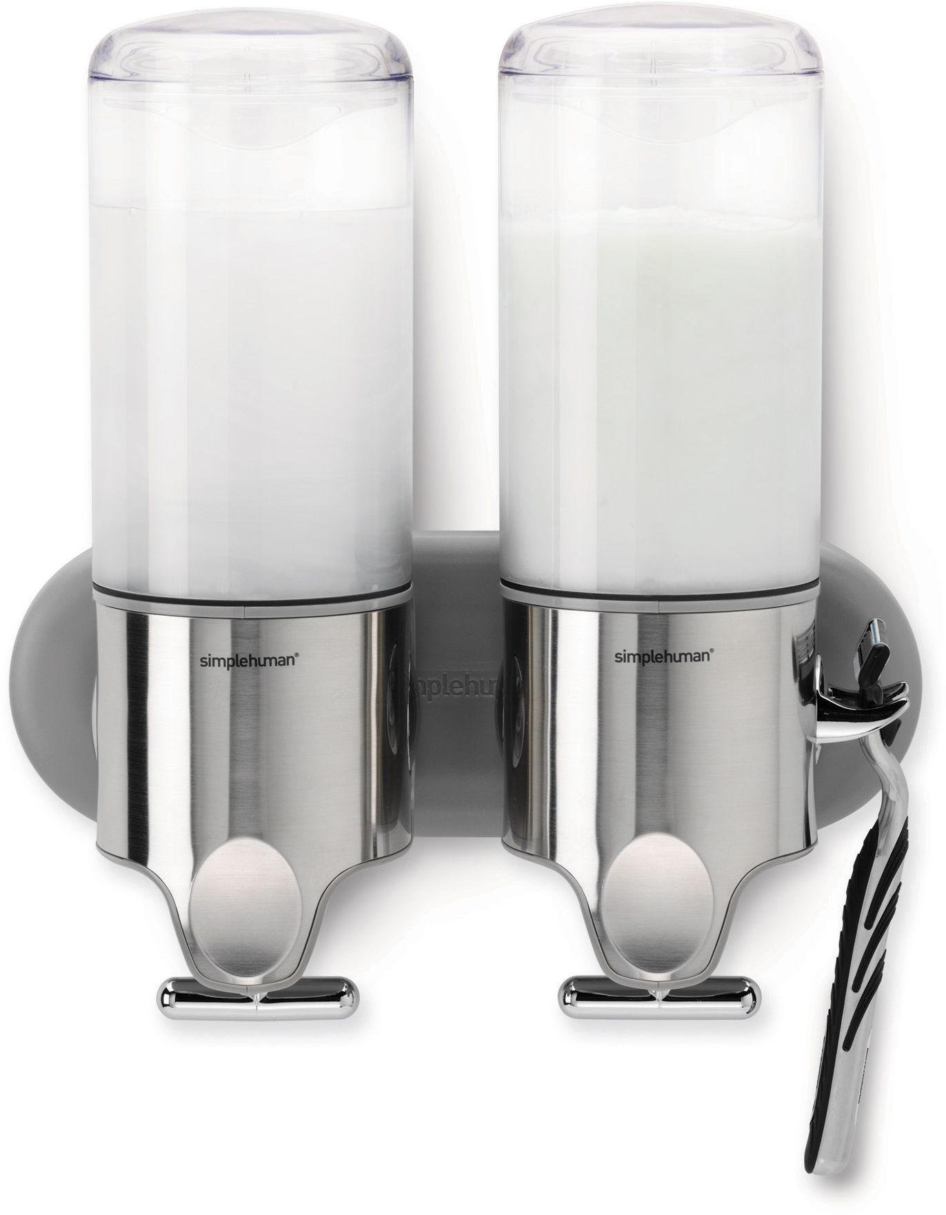 simplehuman 2 Piece 444ml Wall Mount Pump Set