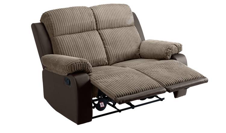 Buy Argos Home Bradley Fabric 2 Seater Recliner Sofa Natural Sofas Argos