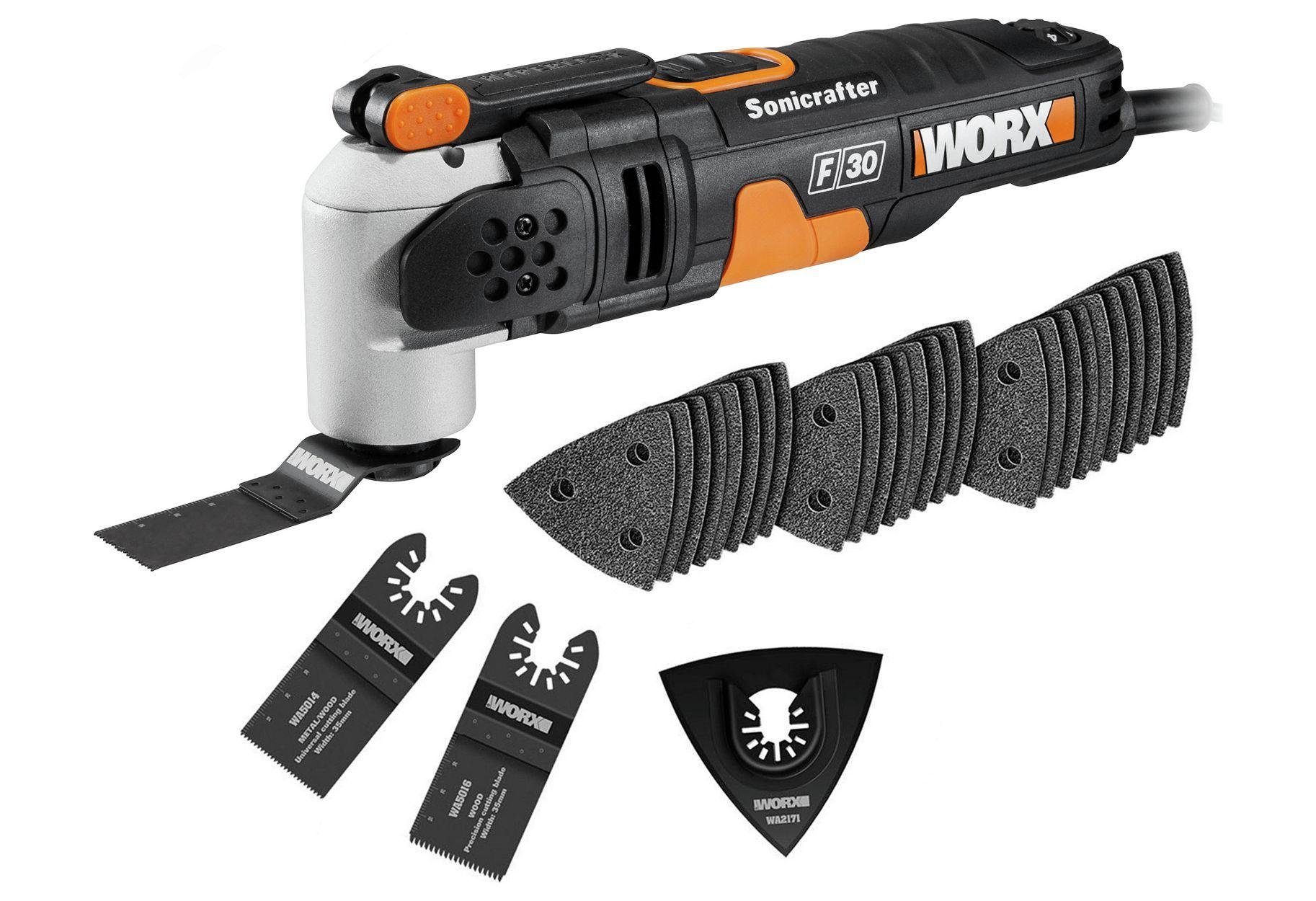 WORX WX680 F30 Sonicrafter Oscillating Multi-Tool - 350W