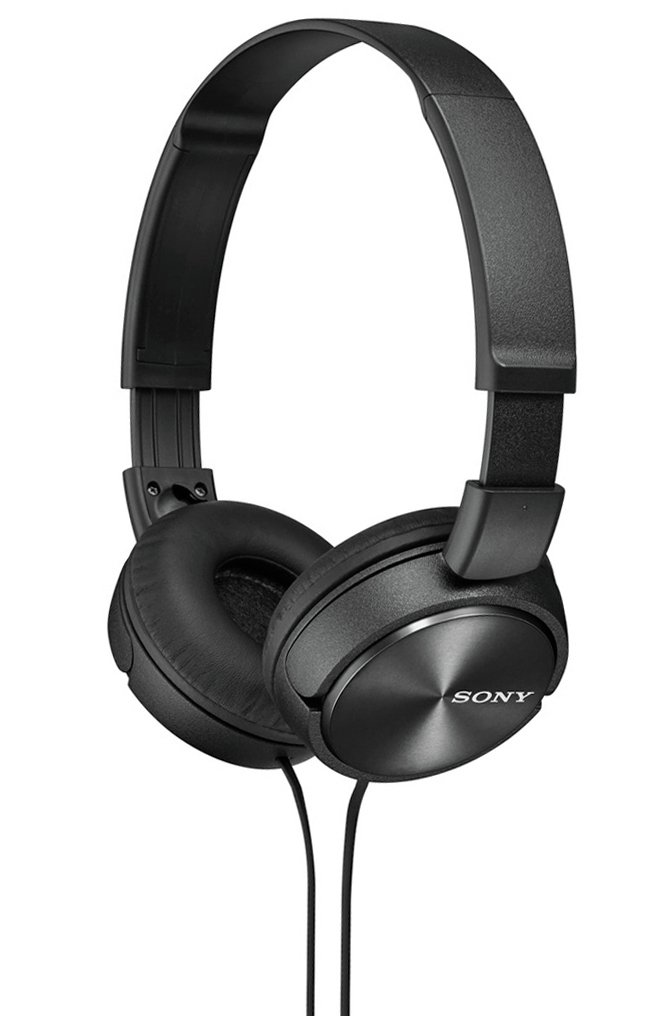 Buy Sony ZX310 On Ear Headphones Black Wired headphones