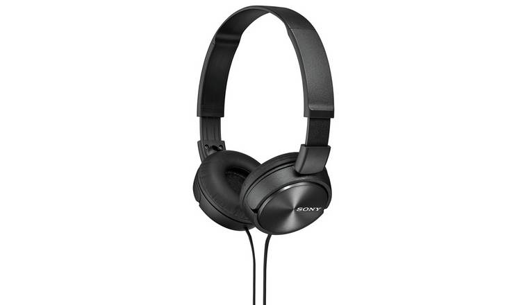 Buy Sony ZX310 On-Ear Headphones - Black, Wired headphones