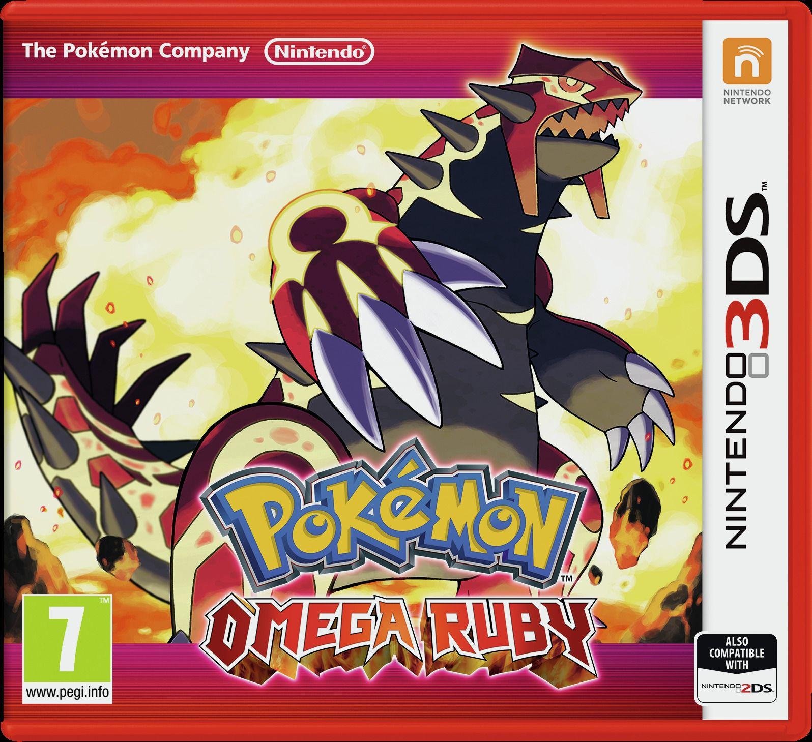 Pokemon Omega Ruby 3DS Game