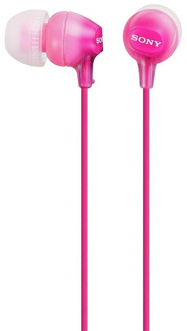 Sony EX15 In-Ear Headphones - Pink