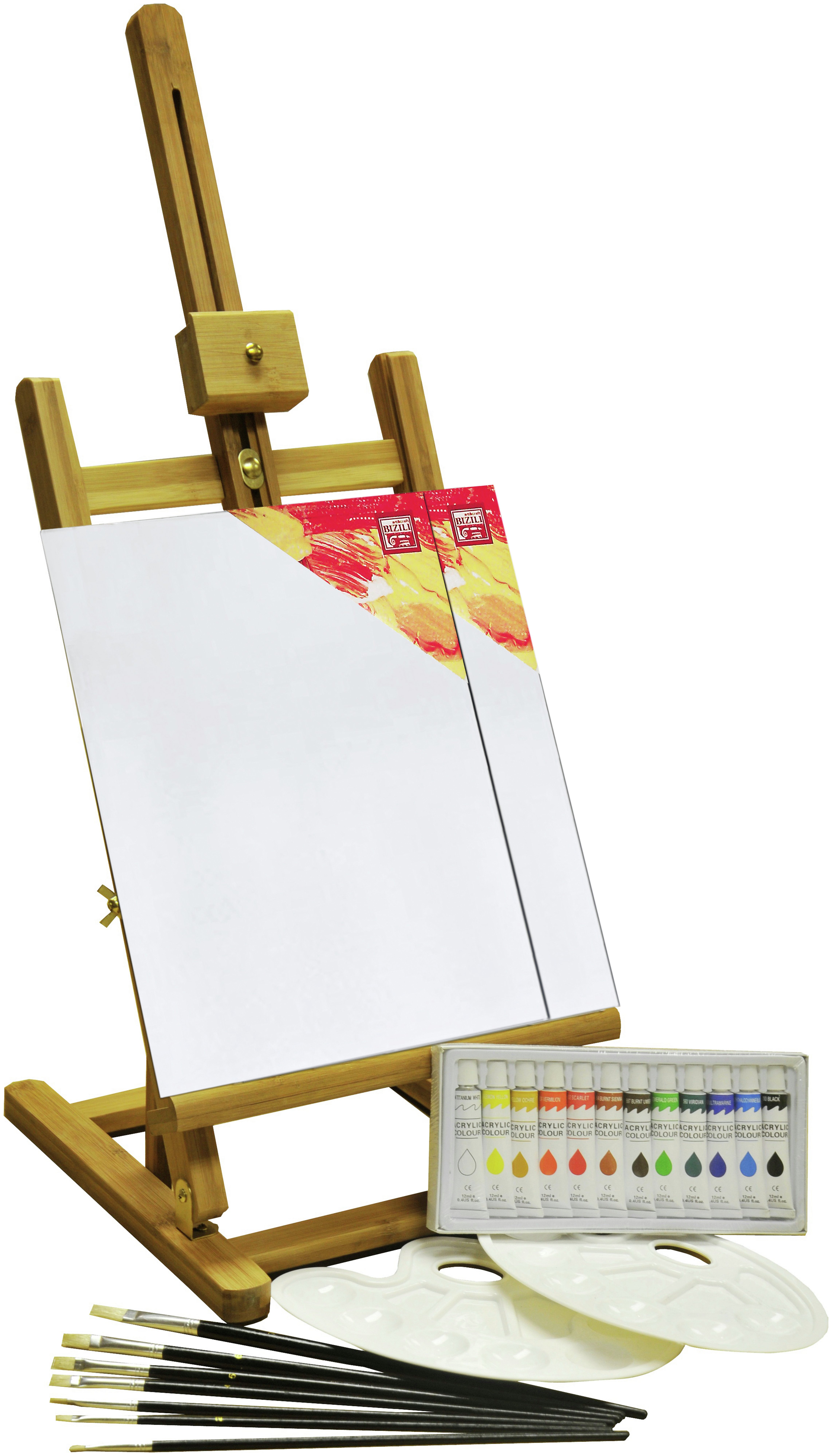 YXSH Acrylic Painting Box and Easel Set review