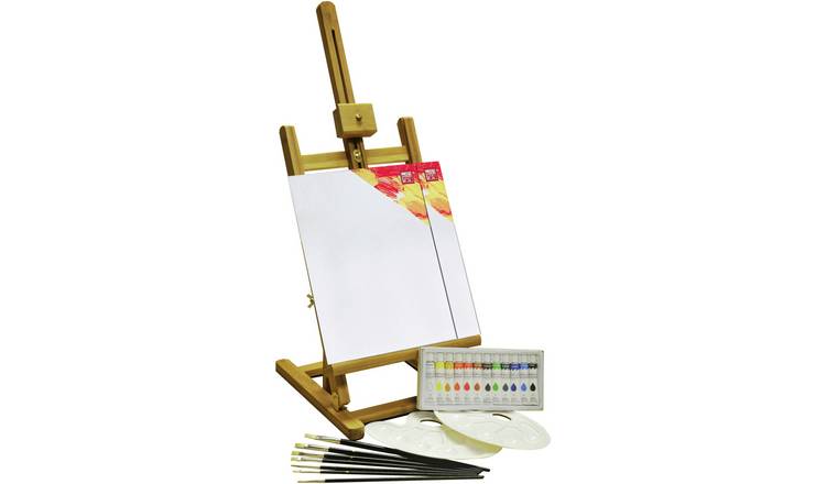 YXSH Acrylic Painting Box & Easel Set - 24 Pieces 0