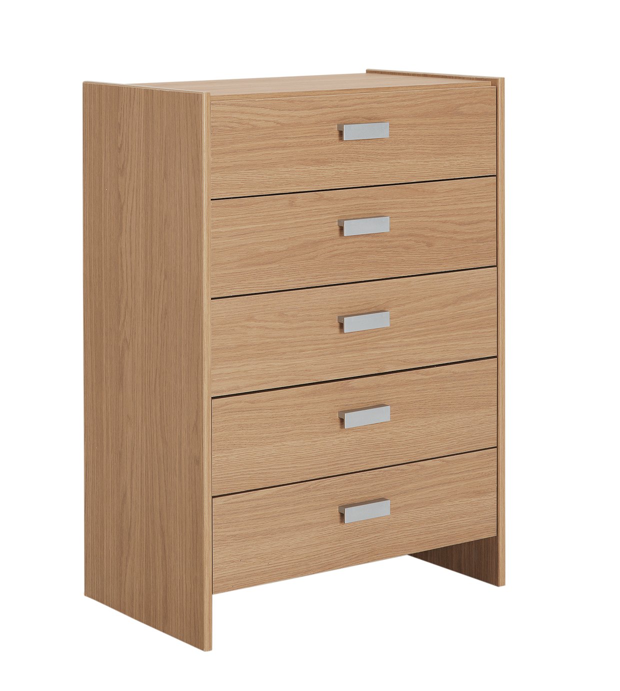 Argos Home New Capella 5 Drawer Chest - Oak Effect