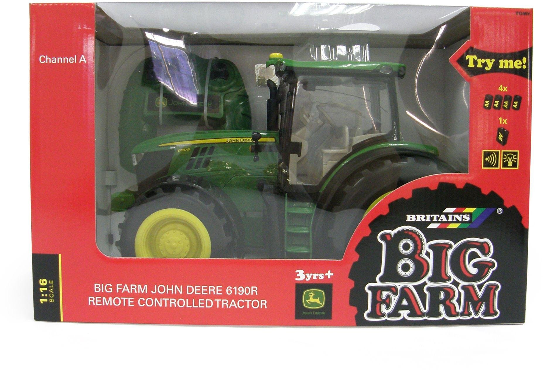 Britains Big Farm Radio Controlled John Deere 6190R Tractor Reviews