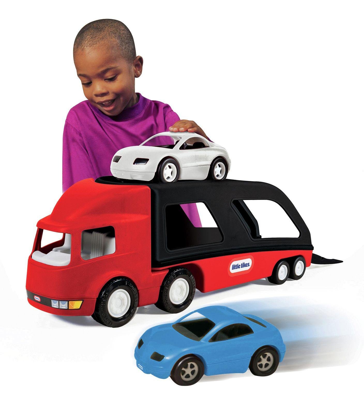 little tikes car transporter cars