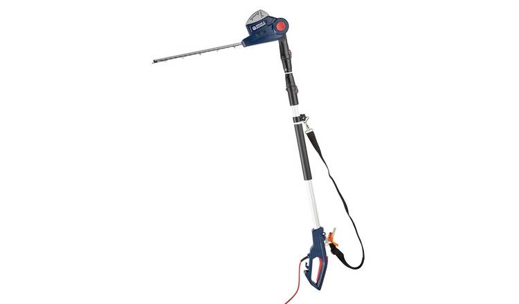 Corded pole shop hedge trimmer