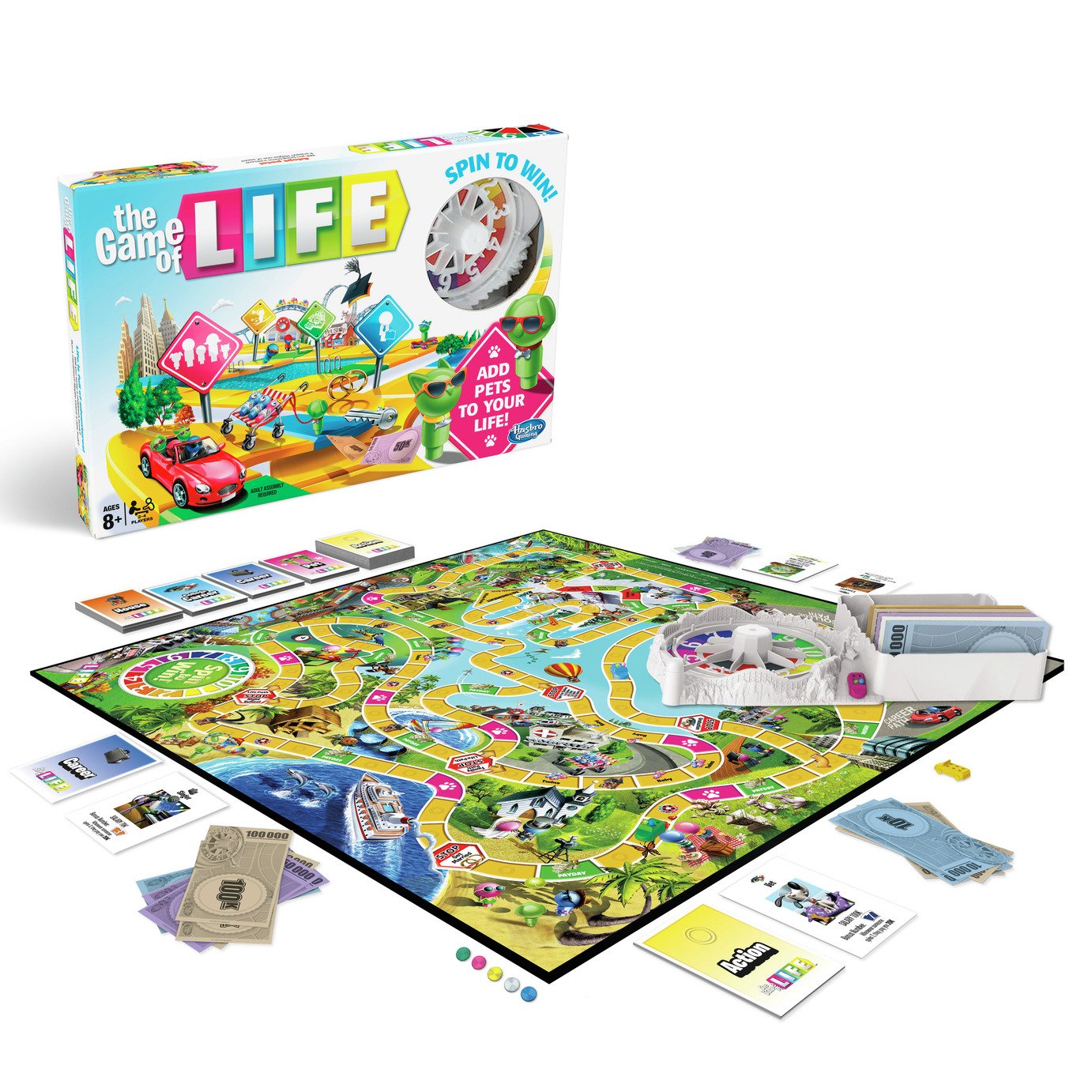 The Game of Life from Hasbro Gaming Review