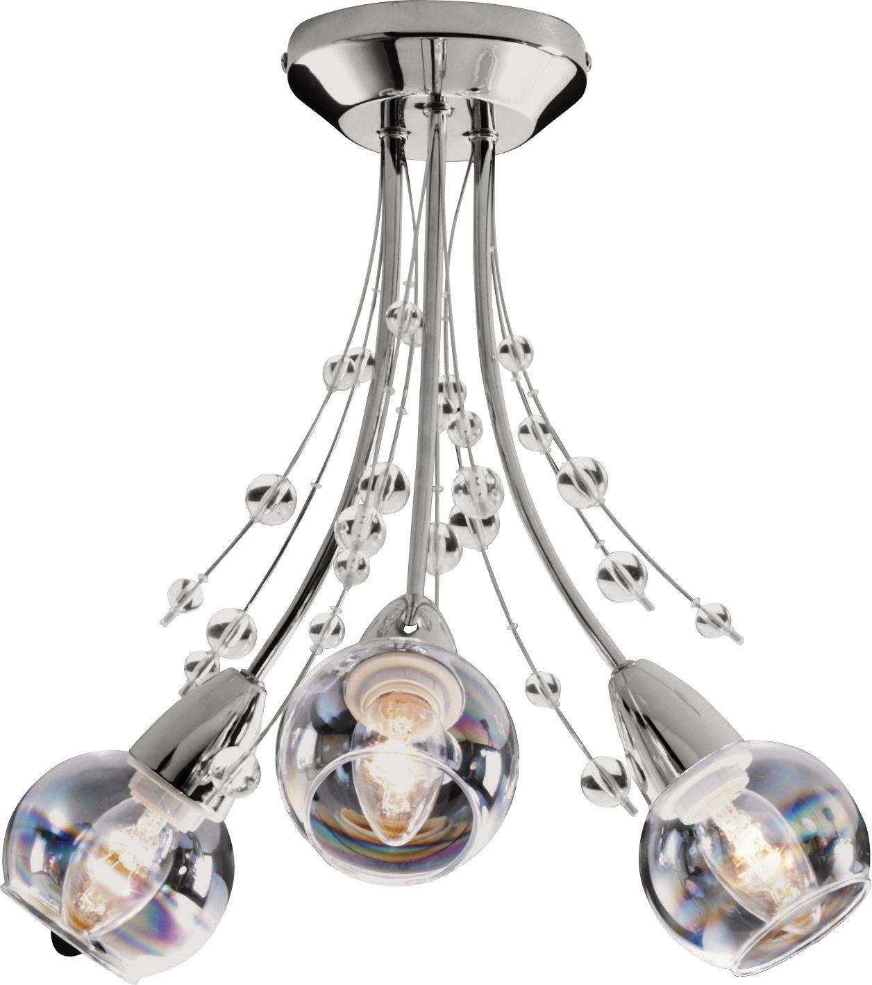 Argos Home Sophie 3 Light Ceiling Fitting - Chrome