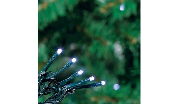 Argos warm white store christmas tree lights