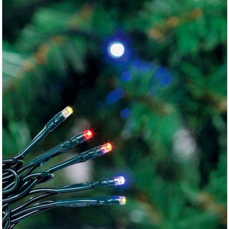 Habitat 240 Multicoloured LED Christmas Tree Lights 0