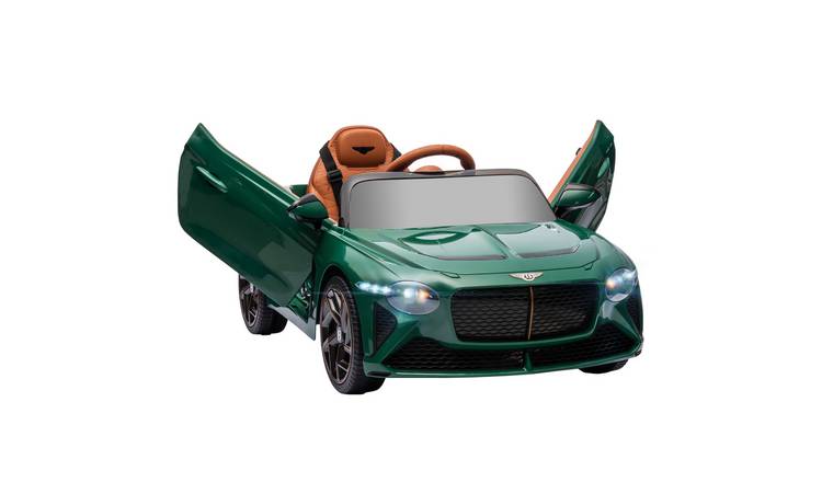 HOMCOM Bentley Bacalar 12V 3 to 5 Years Electric Ride on Car – Green