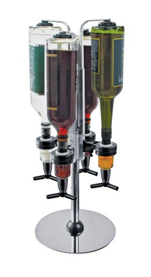 4 Bottle Revolving Optic Stand