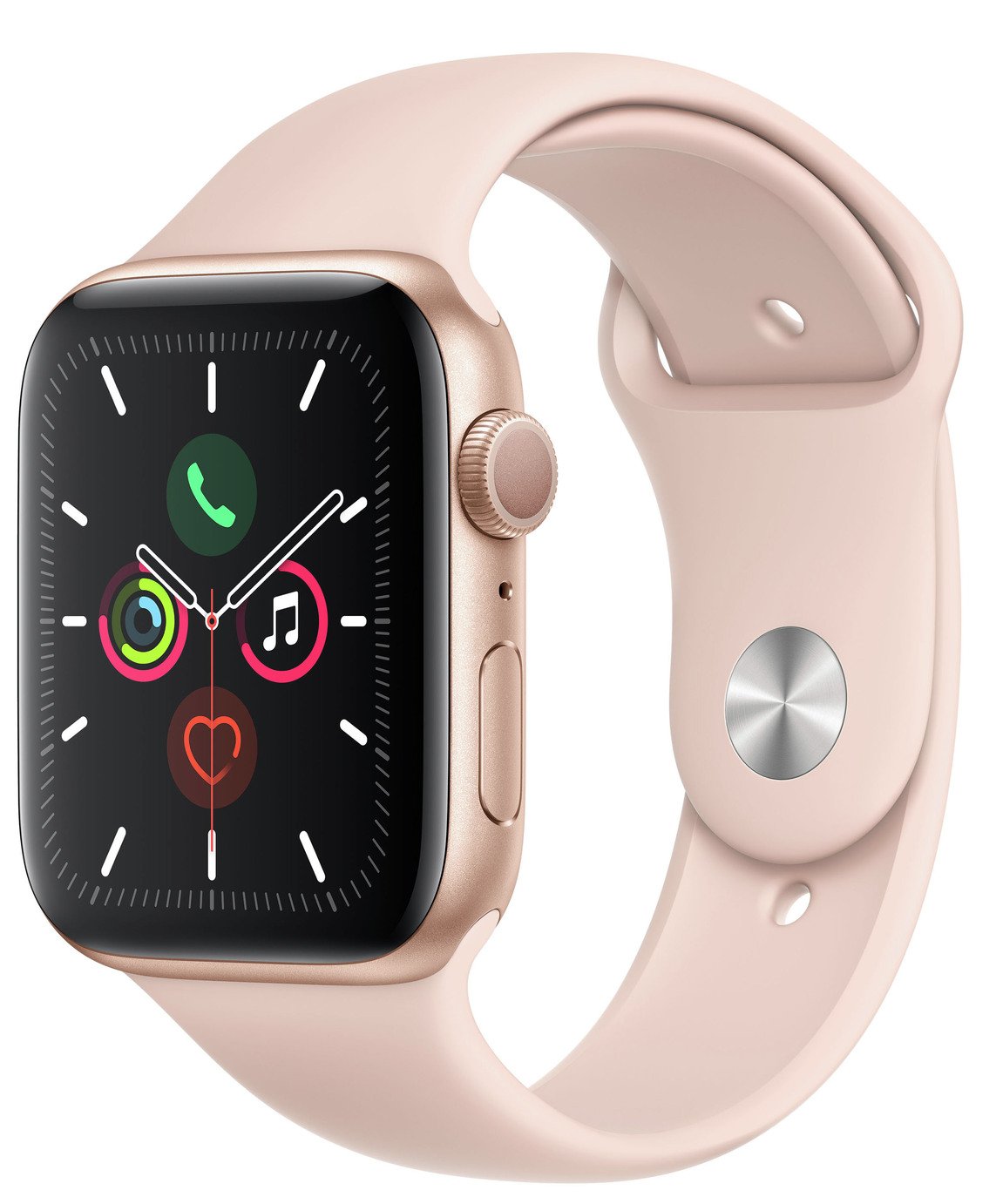 Apple Watch S5 GPS 44mm Gold Alu/Pink Band