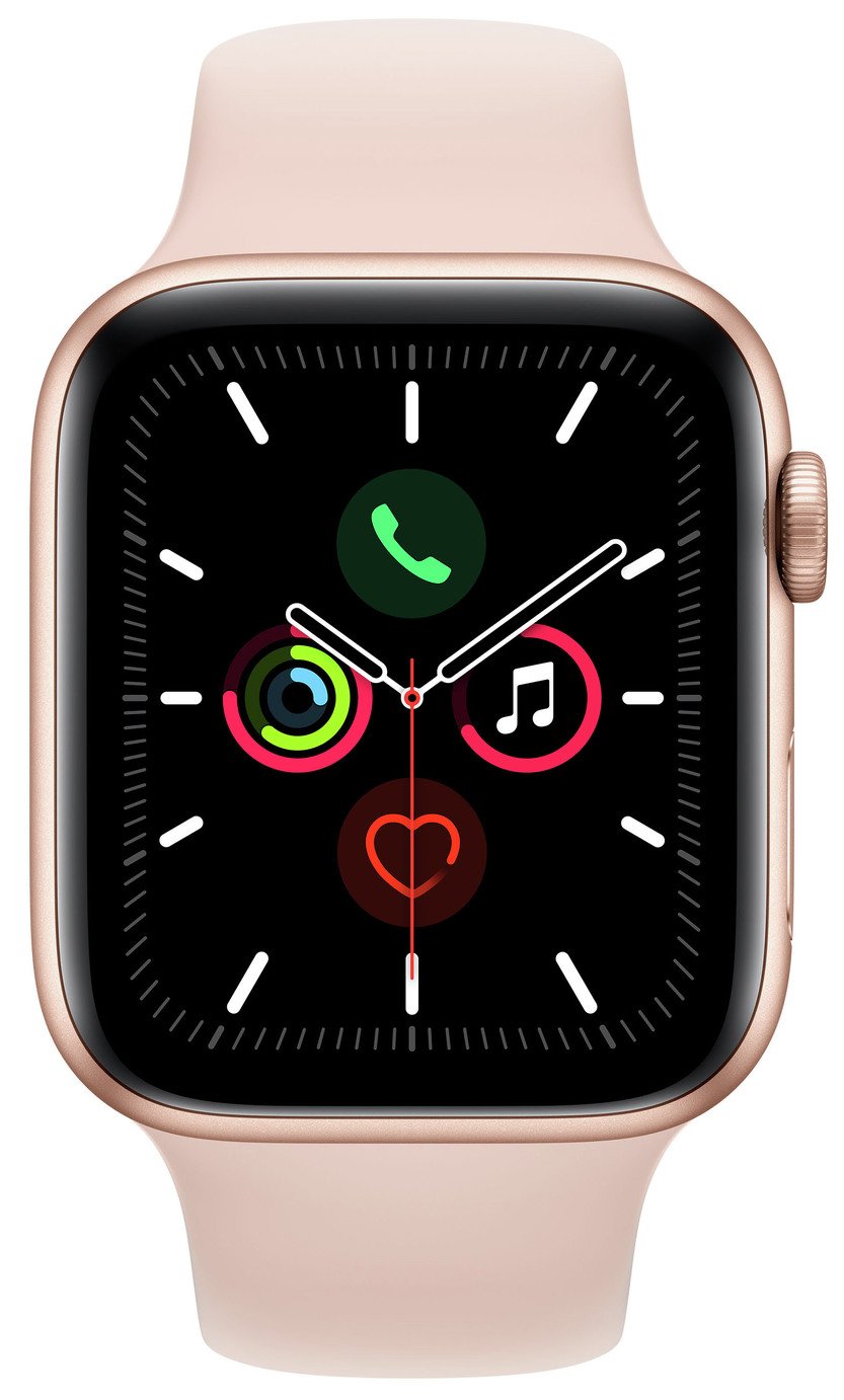 Apple Watch S5 GPS 44mm Gold Alu/Pink Band Review