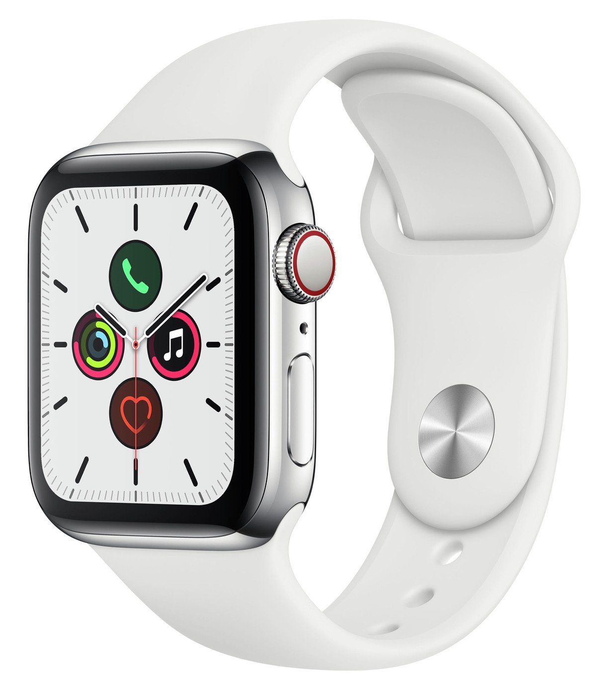 Apple Watch S5 Cellular 40mm S Steel / White Band Review