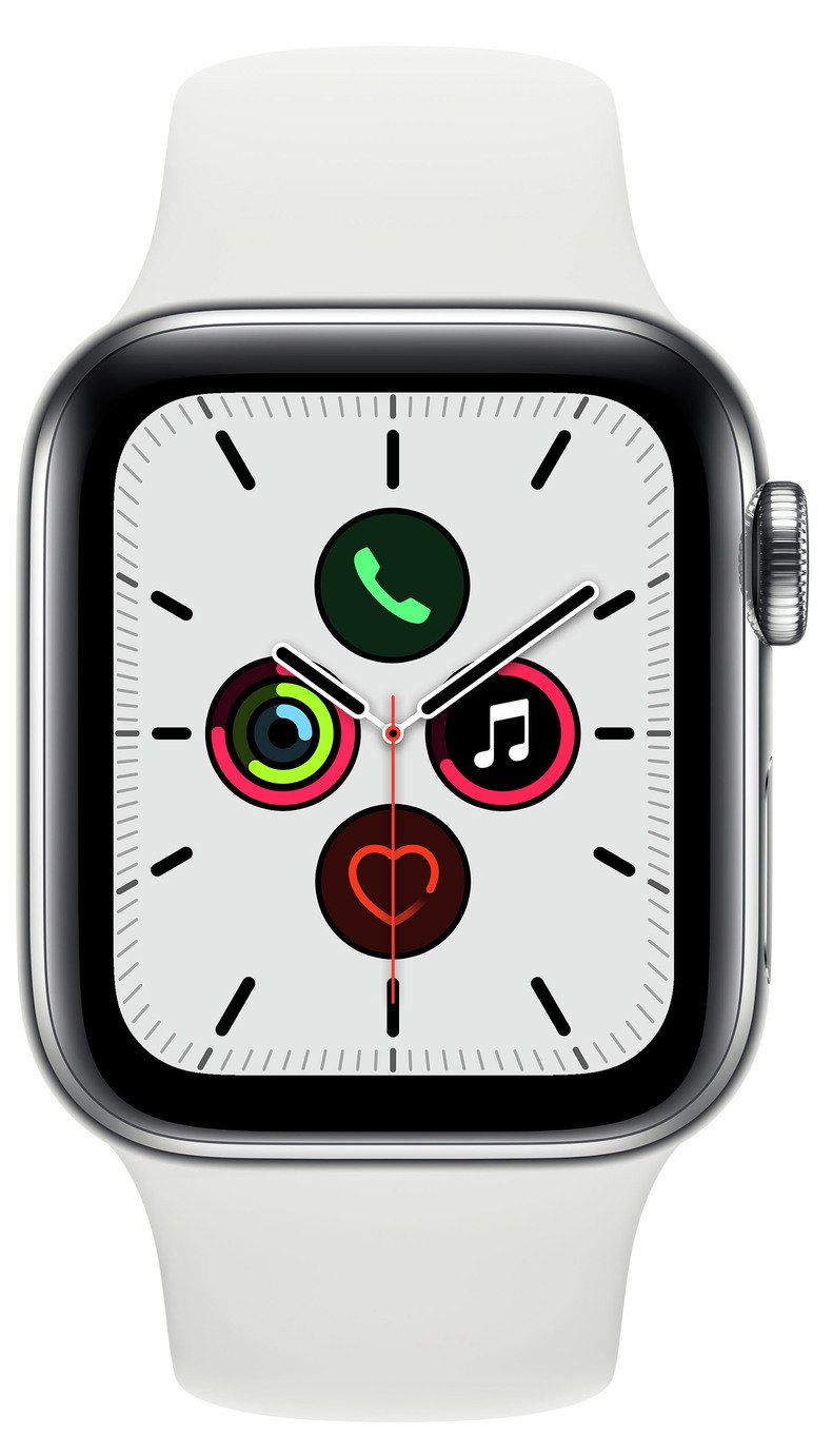 Apple Watch S5 Cellular 40mm S Steel / White Band Review