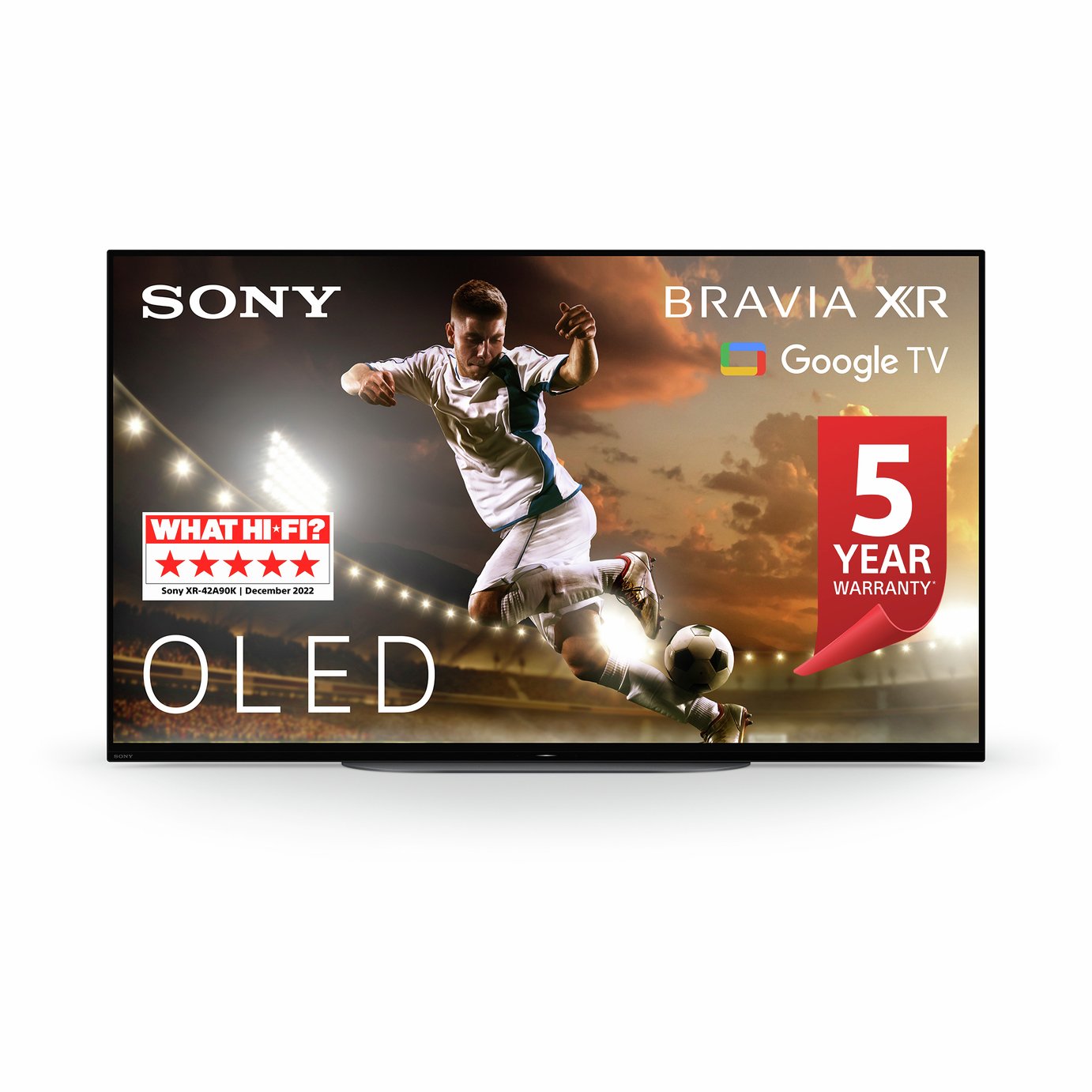 Sony 42 Inch XR42A90KU Smart 4K UHD HDR OLED Freeview TV