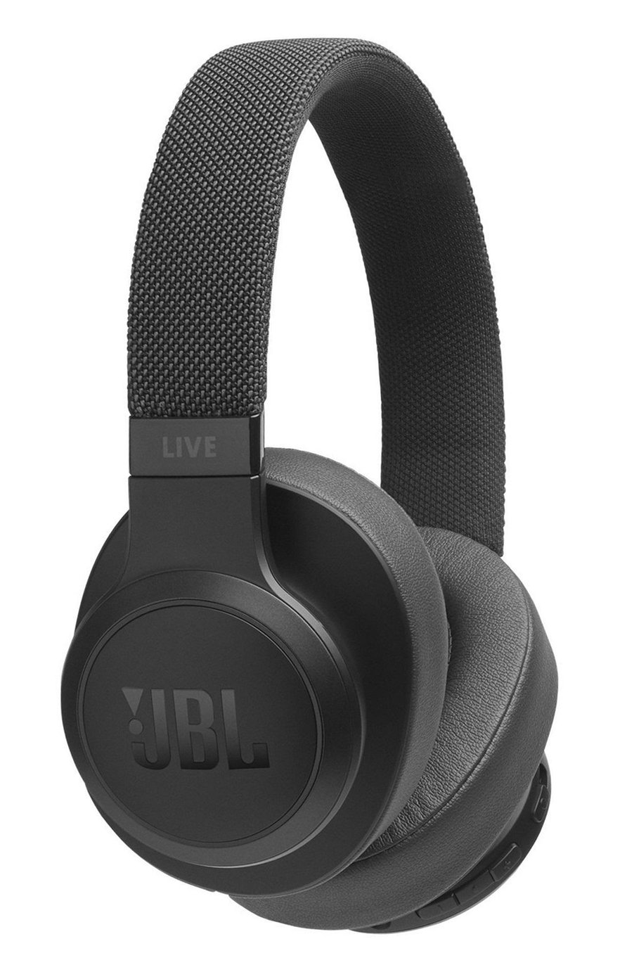 JBL Live 500 Over-Ear Wireless Headphones - Black