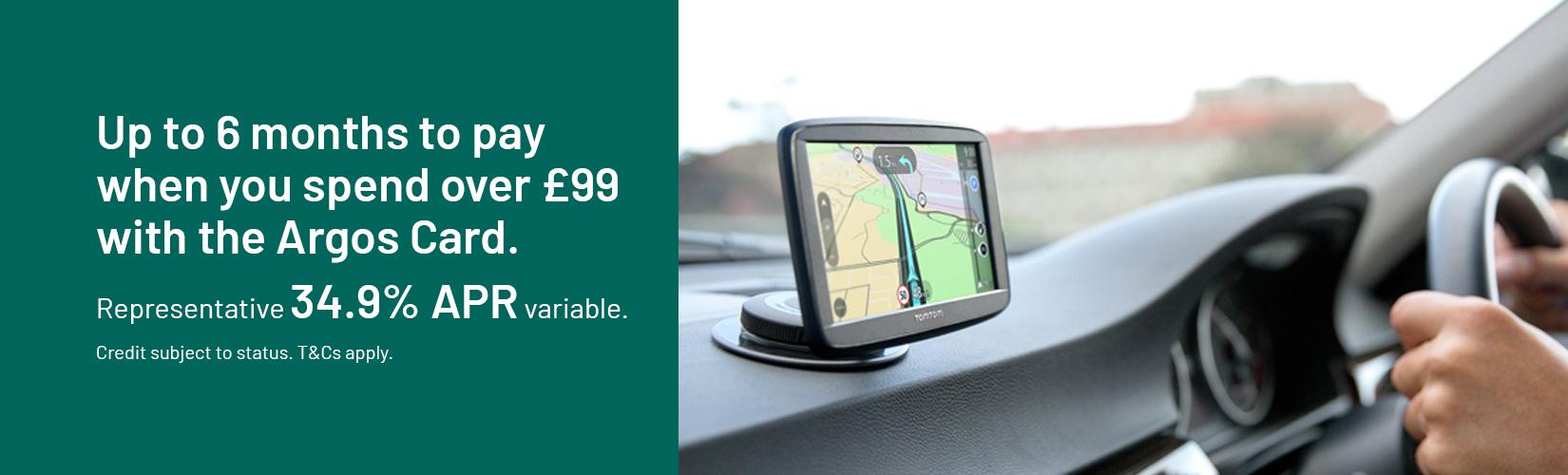 Car and HGV Sat navs Argos