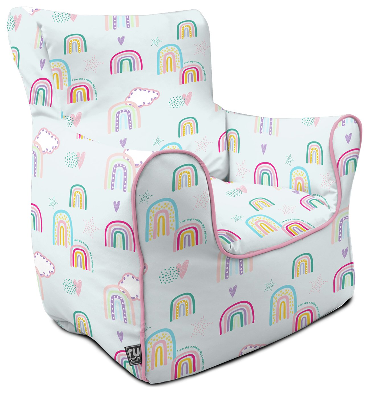 rucomfy Kids Rainbow Sky Bean Bag Chair