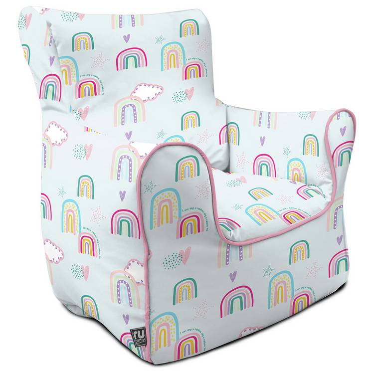 rucomfy Kids Rainbow Sky Bean Bag Chair 0