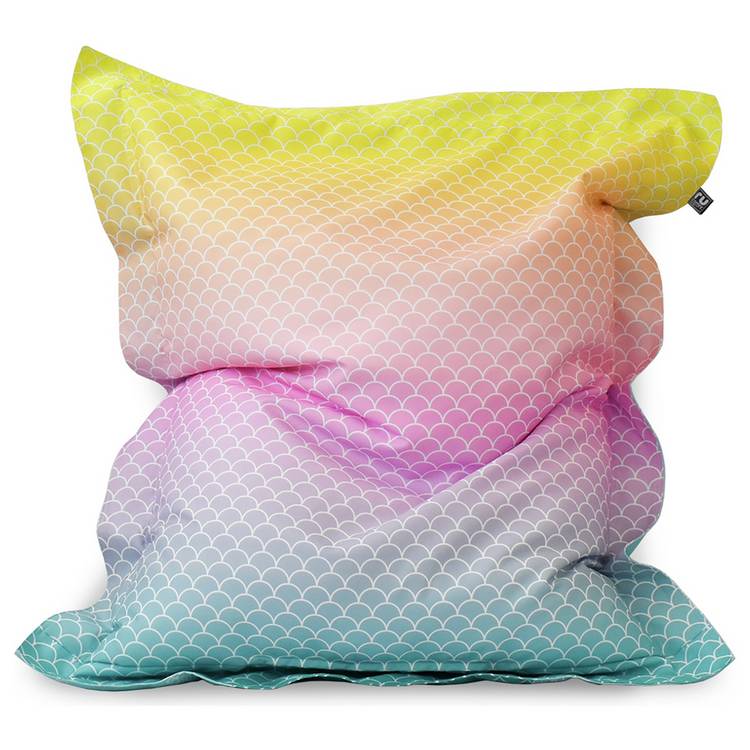 rucomfy Kids Mermaid Junior Squarbie Bean Bag 0